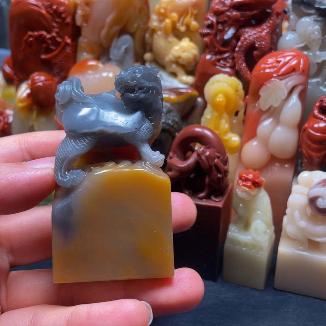 寿山石印石精美寿山