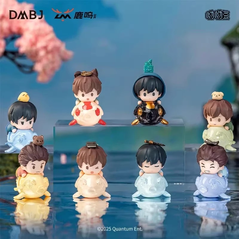 【代拆】蛇眉铜鱼系列呦呦豆盲盒麦乐微美盗墓笔记手办桌面摆件公仔