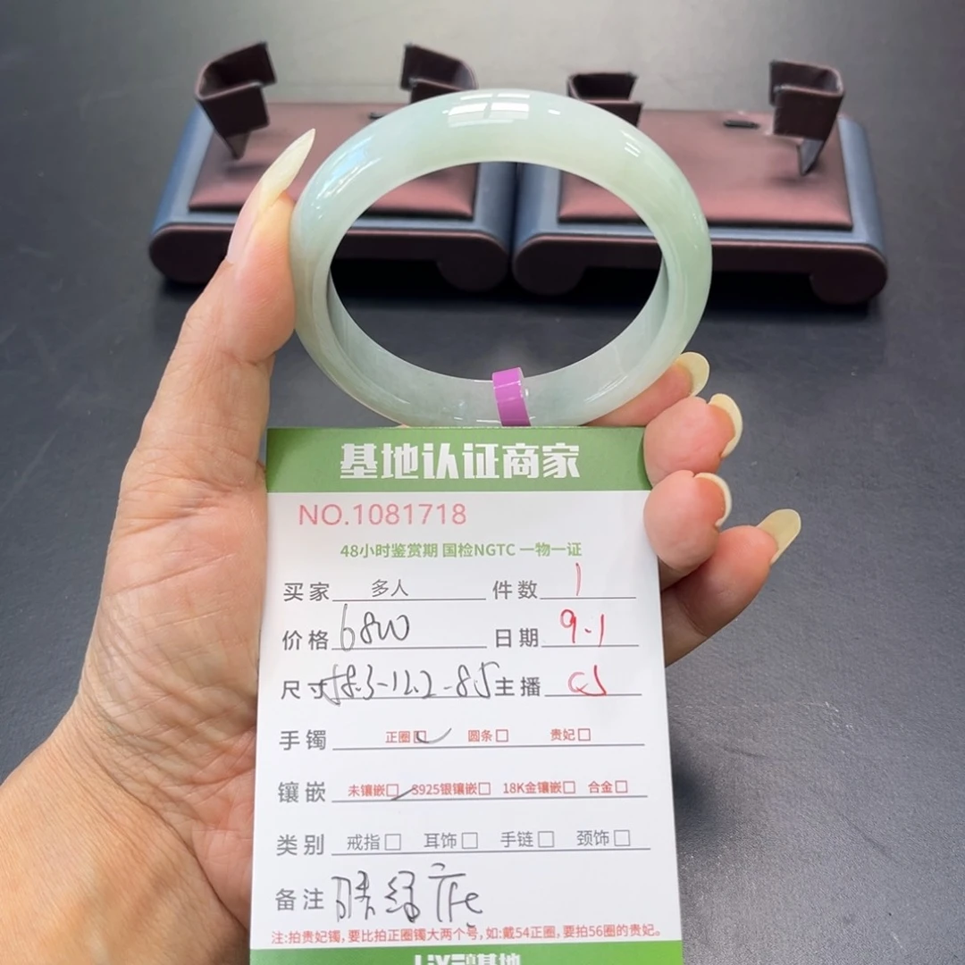 未镶嵌手镯翡翠多人