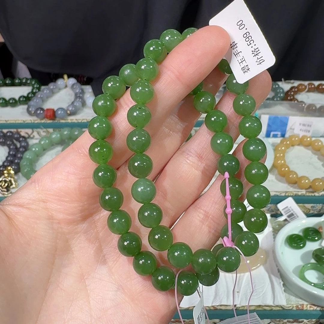 和田玉未镶嵌手链拍一发一多样性发货