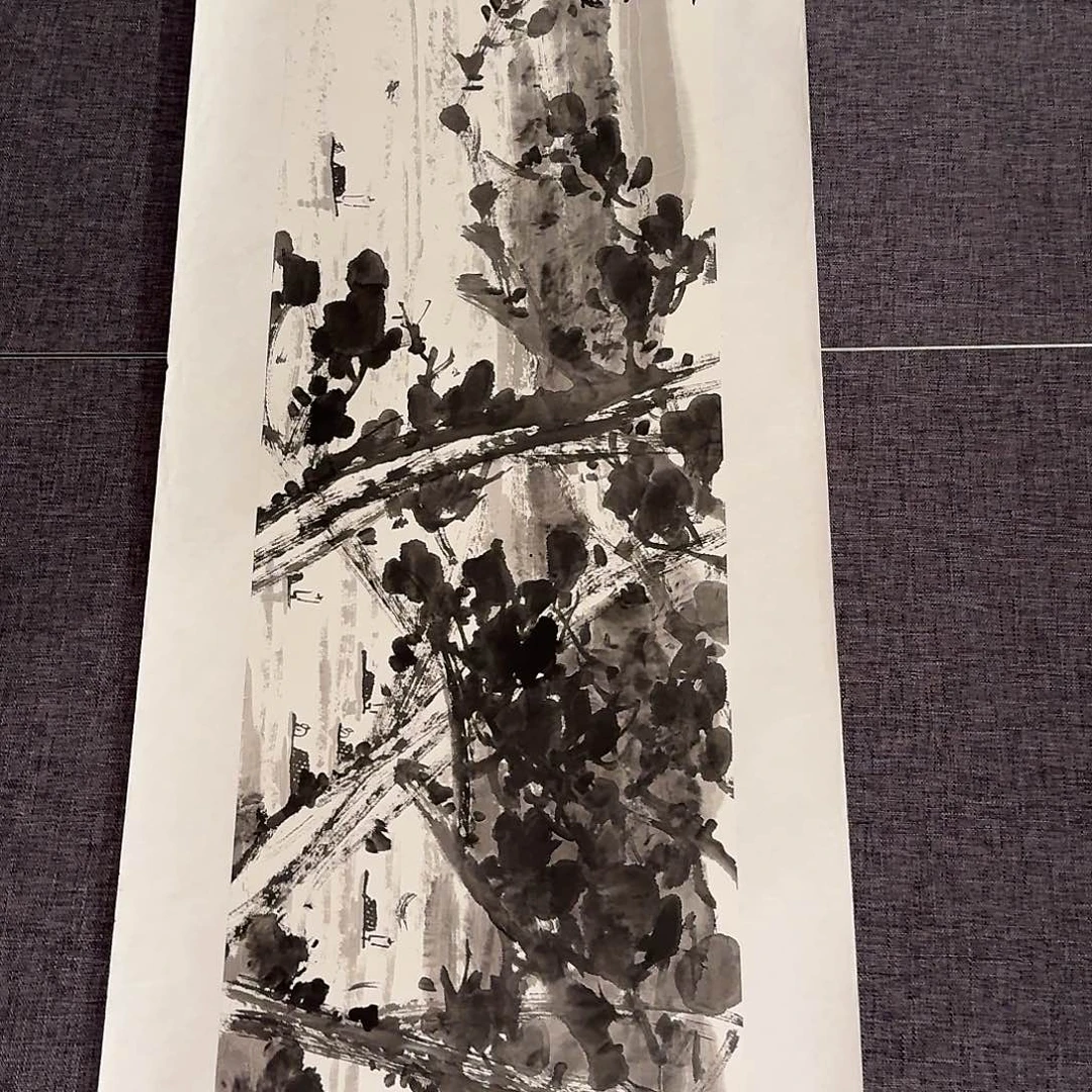 国画雷公老师作品画作