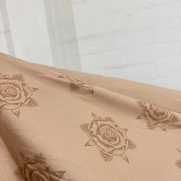 3米价 纯棉提花细帆布面料 47号