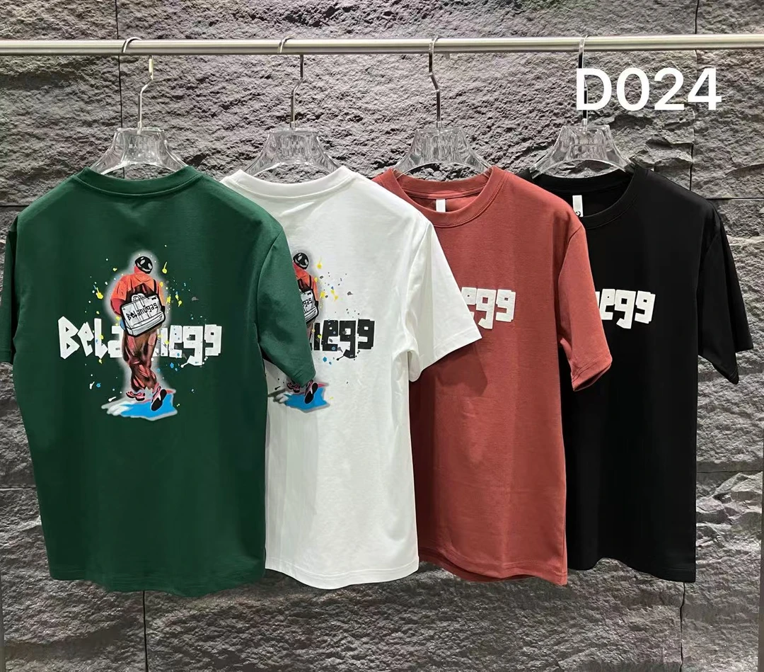 12号-夏季潮牌短袖T桖D024