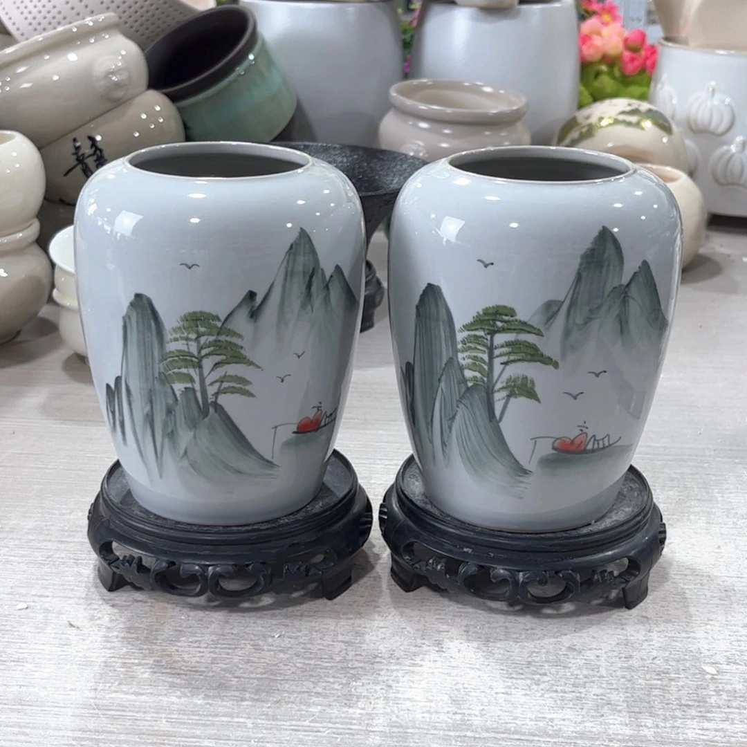 口径   6.5*13陶瓷绿植多肉微瑕花盆