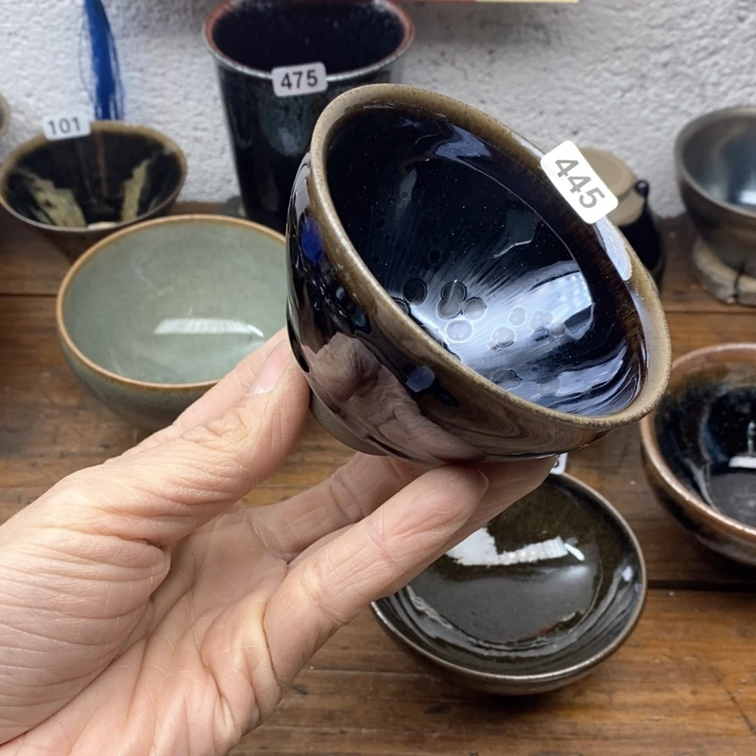 茶盏建盏主人杯漂亮445