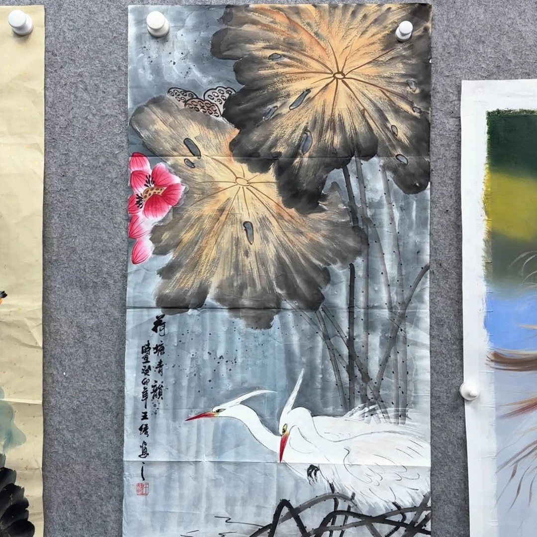 书法书法作品多次参加