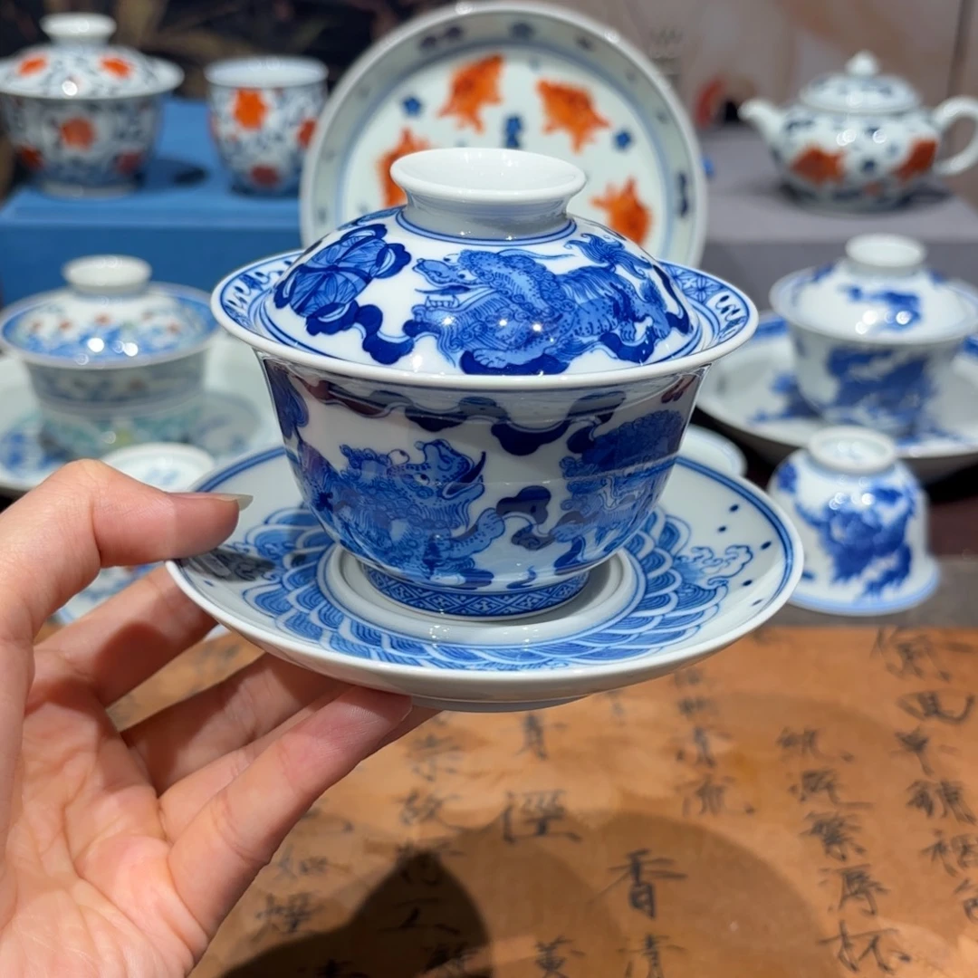 手工手绘陶瓷茶具
