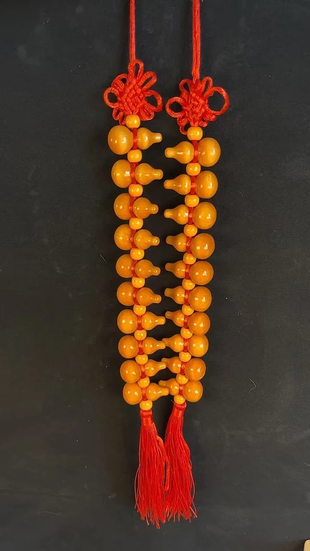 （买一送一）桃木葫芦十全十美