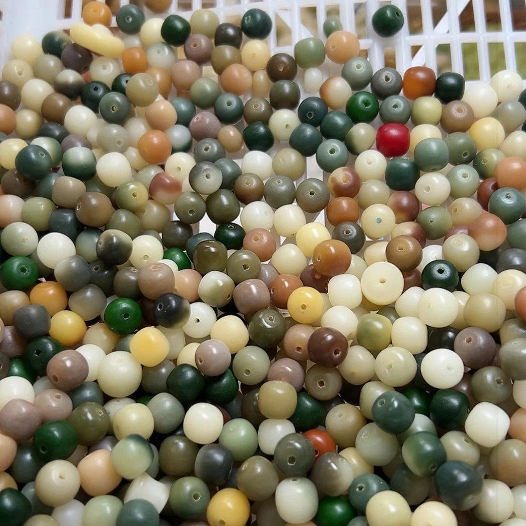 菩提根/象牙果吊坠微瑕10多宝桶200颗