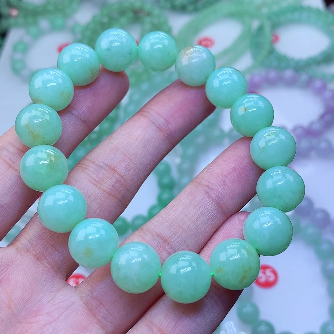 翡翠未镶嵌毛衣链卡12