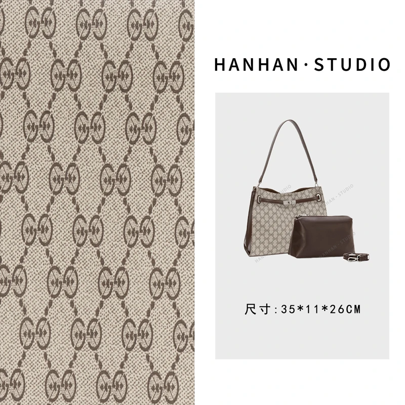 【韩韩甄选】ZT-95057-咖啡 轻奢时尚复古气质百搭单肩腋下女包