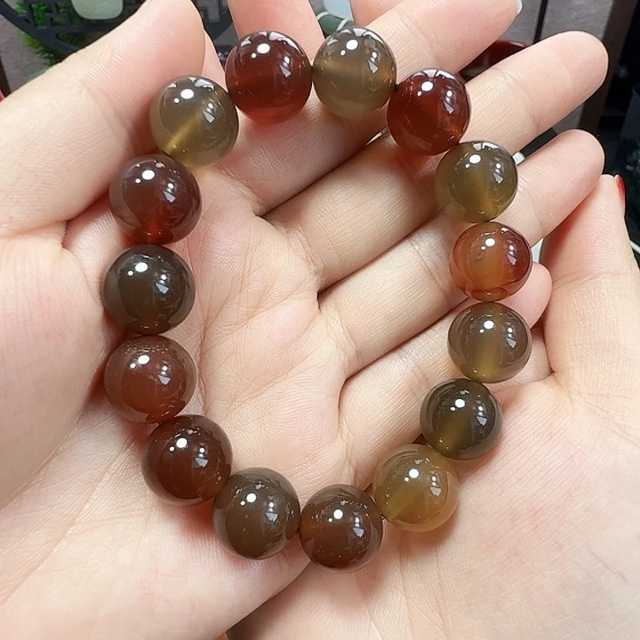 玛瑙/玉髓手链未镶嵌清货不退换