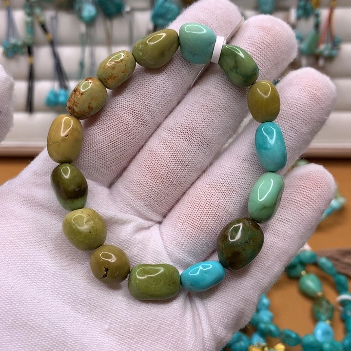 绿松石未镶嵌原矿