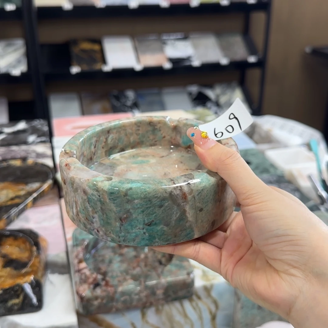 石材亚马逊绿烟灰缸609