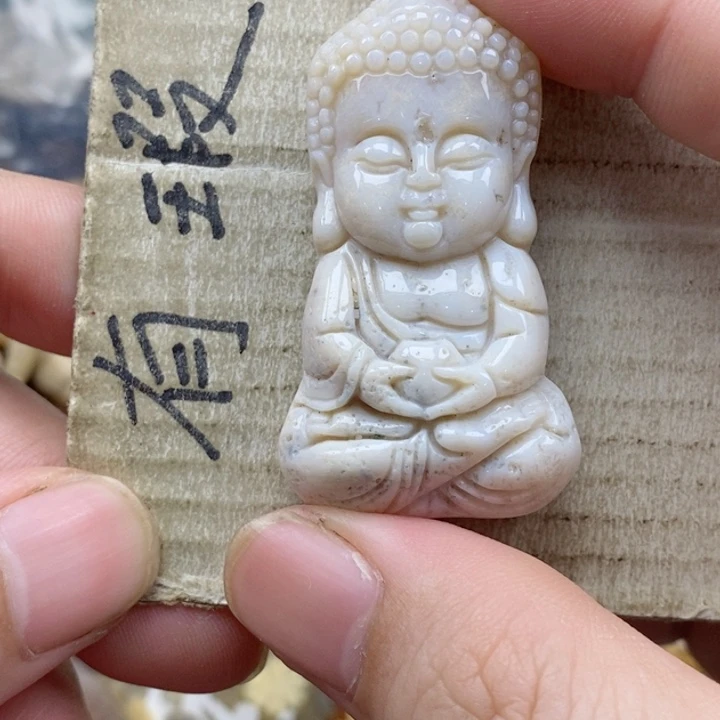 硅化珊瑚（珊瑚玉）未镶嵌颈饰挽