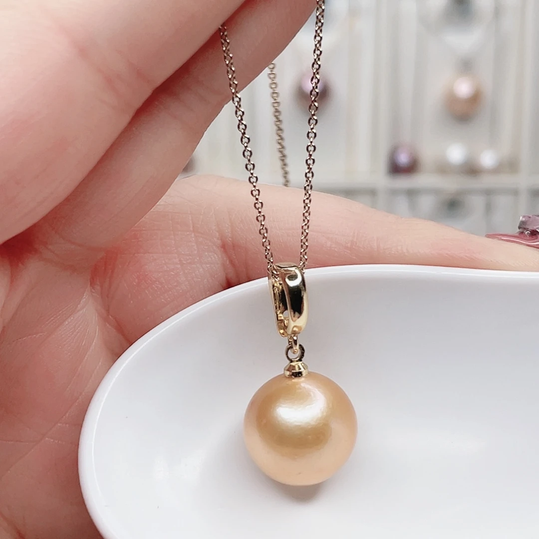 淡水珍珠合金吊坠(赠链)