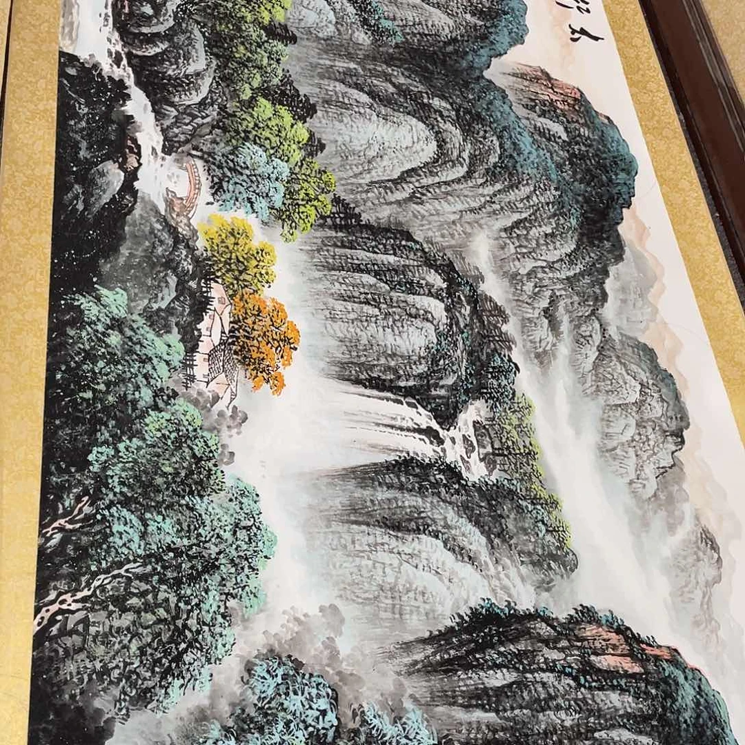 国画老师手笔手绘作品n