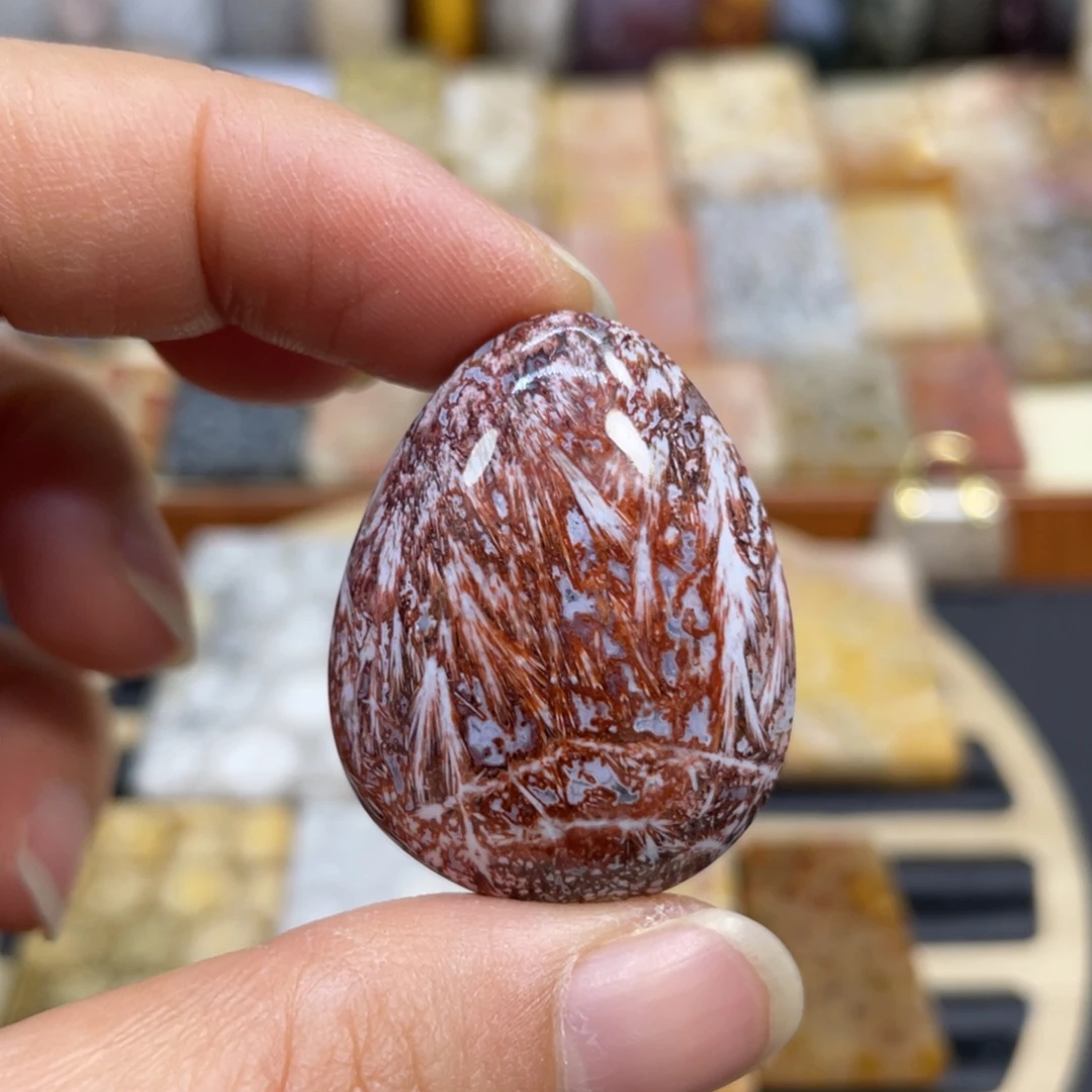 硅化玉未镶嵌颈饰k27