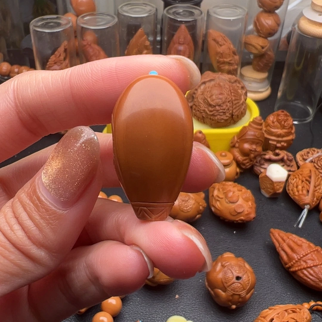 冰***人橄榄核吊坠三通单子