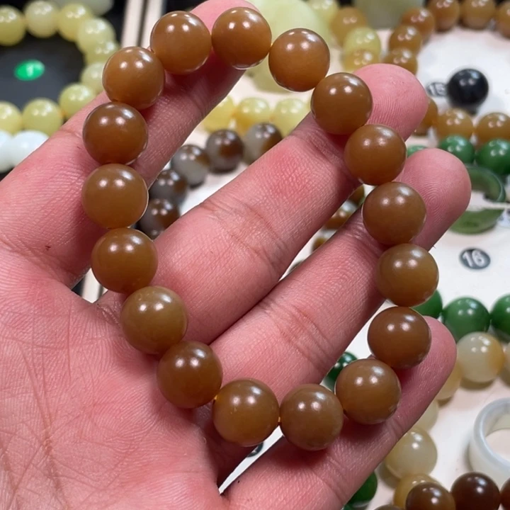 未镶嵌手串和田玉