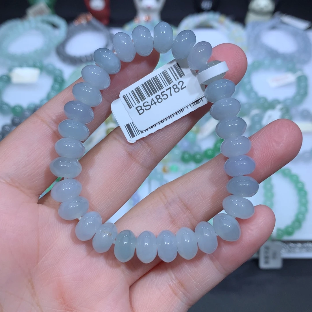 翡翠未镶嵌手串天然