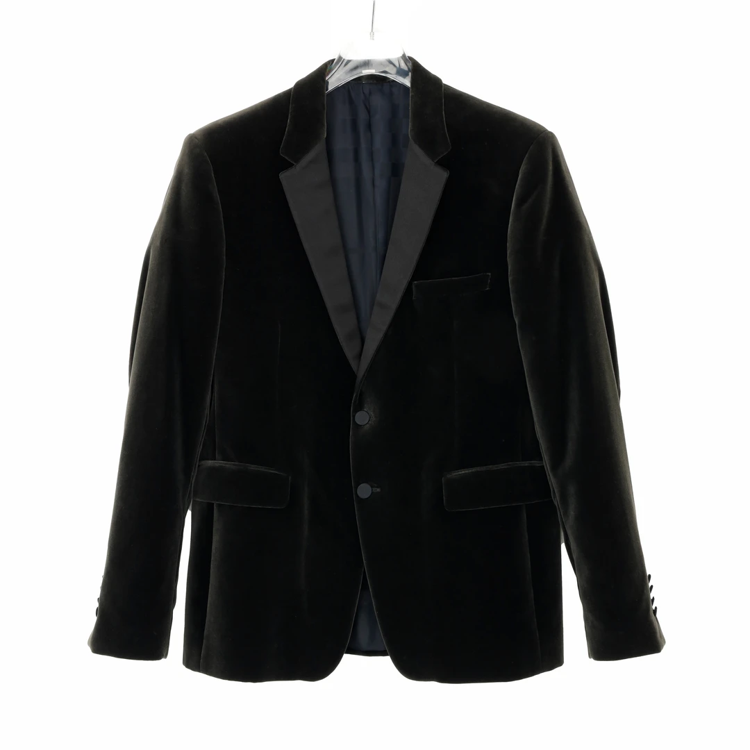 BURBERRY/博柏利丝绒款男士气质西装休闲外套 3946566