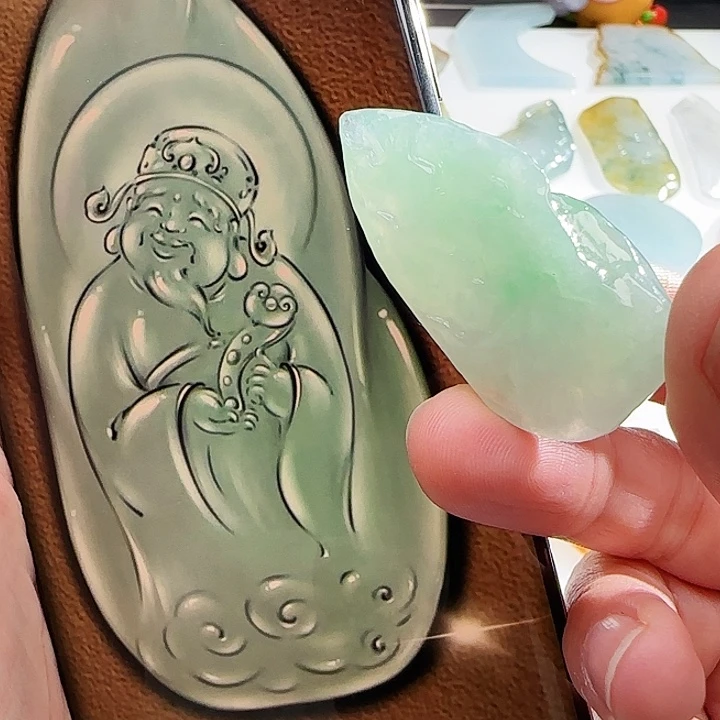 定制翡翠未镶嵌翡翠定制