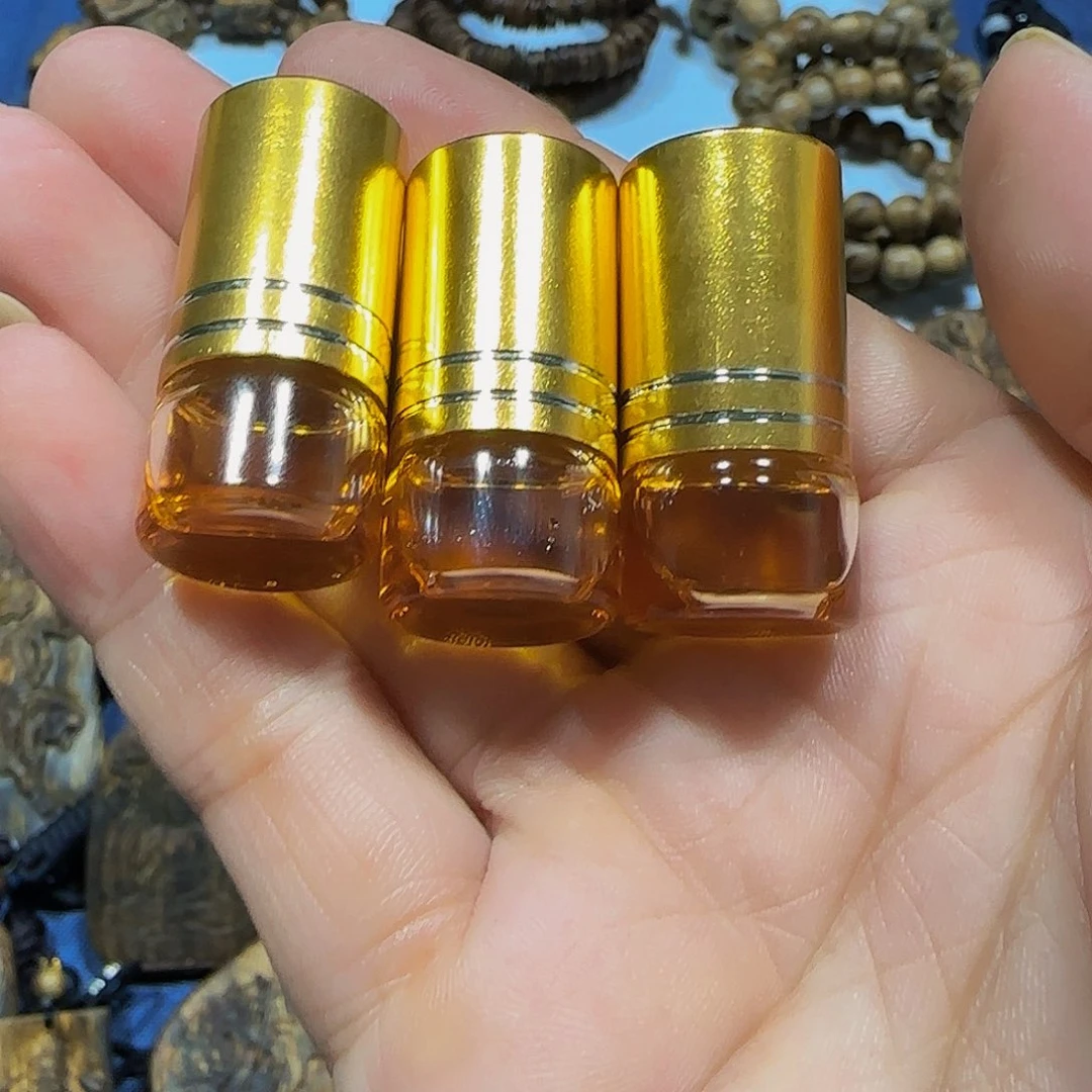 沉香沉香碎屑海南沉香奇楠纯精油3瓶