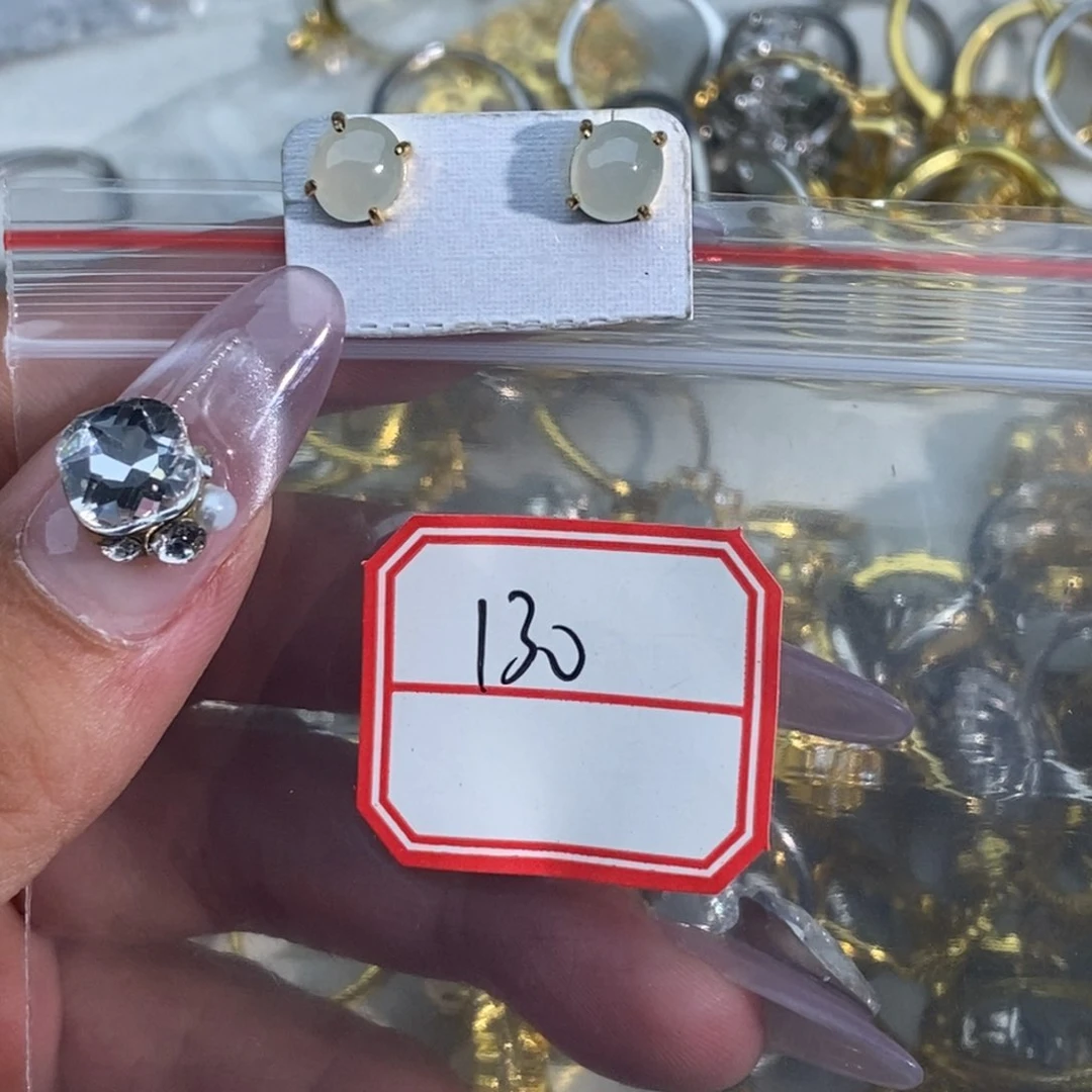 翡翠戒指合金翡翠首饰