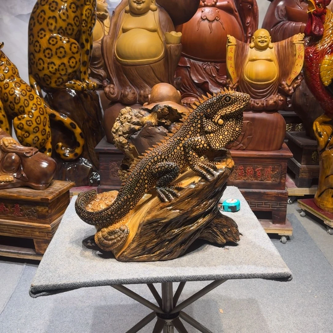 零***柒香樟木香樟木树根风化老料蜥蜴