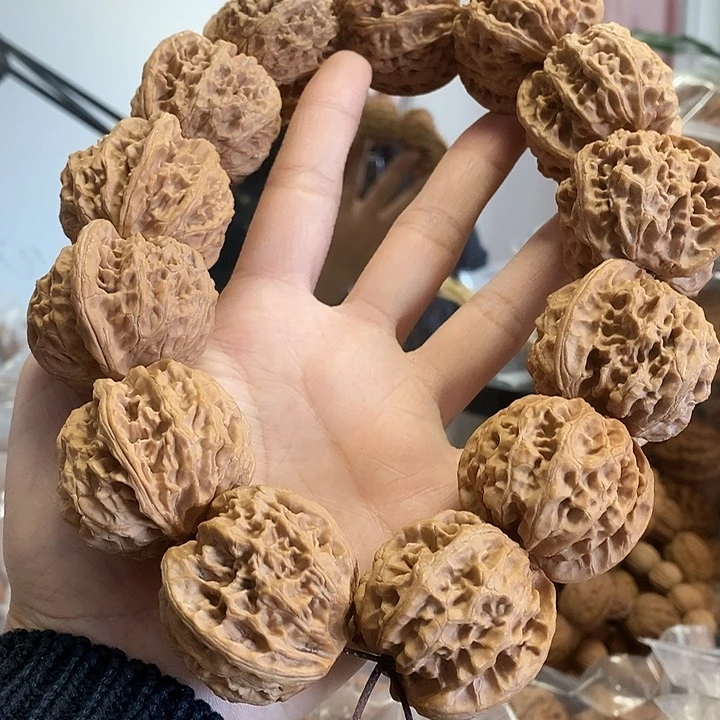 文玩核桃把件40苹果手持