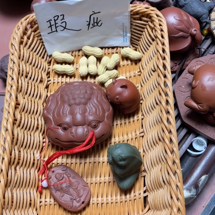 茶宠紫砂紫砂瑕疵