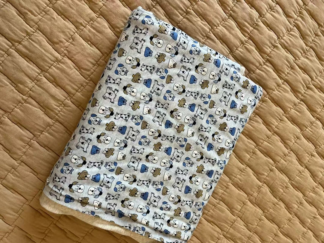 【指甲花家居】1.2*1.5米针织被套