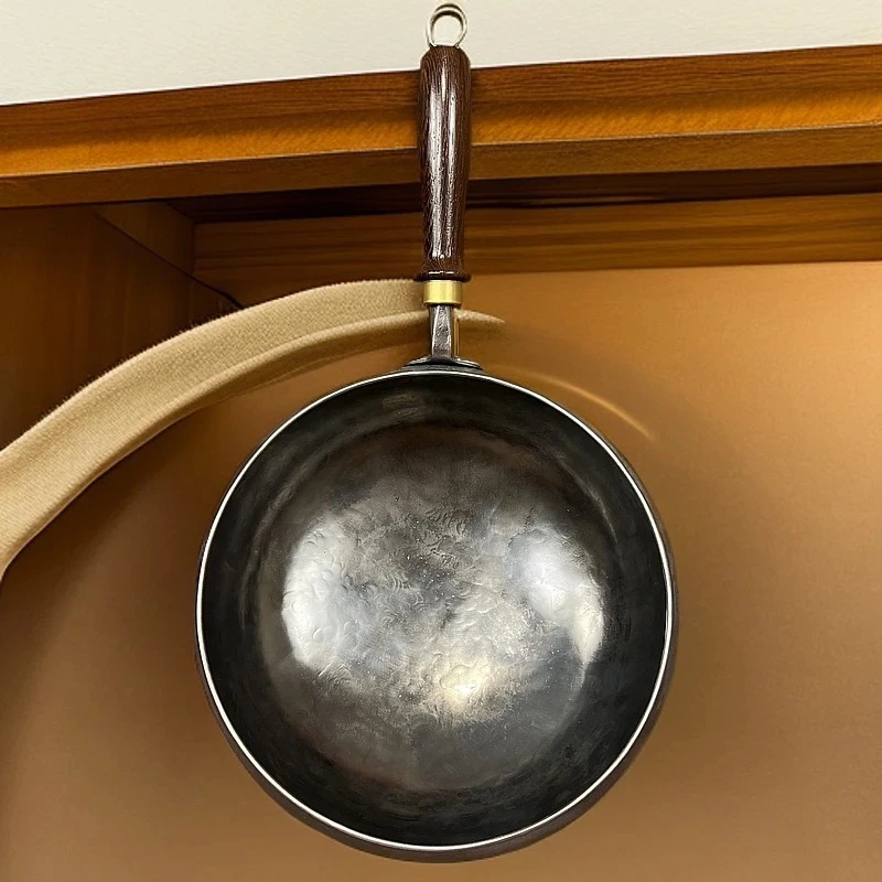 宗师款【纯钛大肚锅】正宗章丘大肚锅 纯手工热段钛锅 加厚加深款