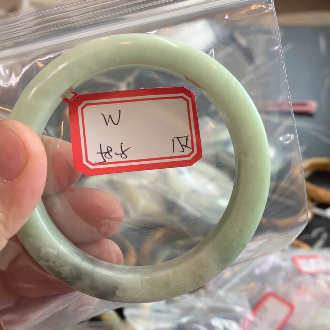 透闪石-蛇纹石玉手镯未镶嵌Ꮤ*