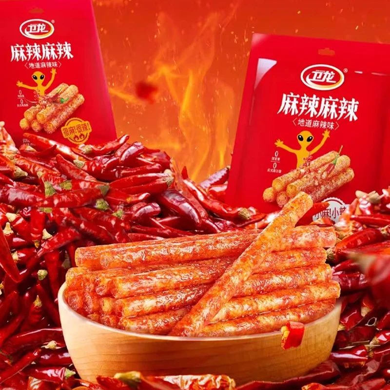 【阿杰自营】直播】8月21到期】卫龙辣条很麻很辣约24g