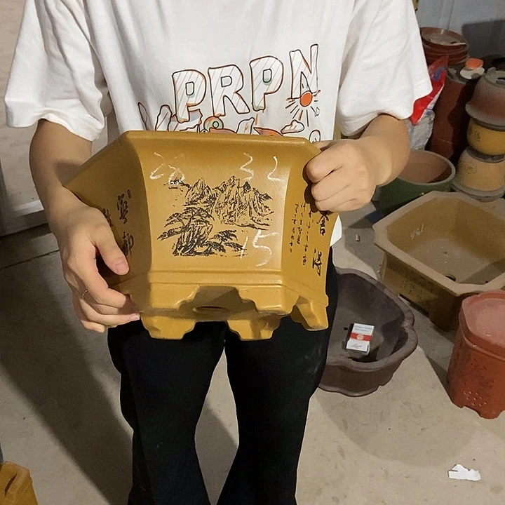 花盆紫砂紫砂花盆