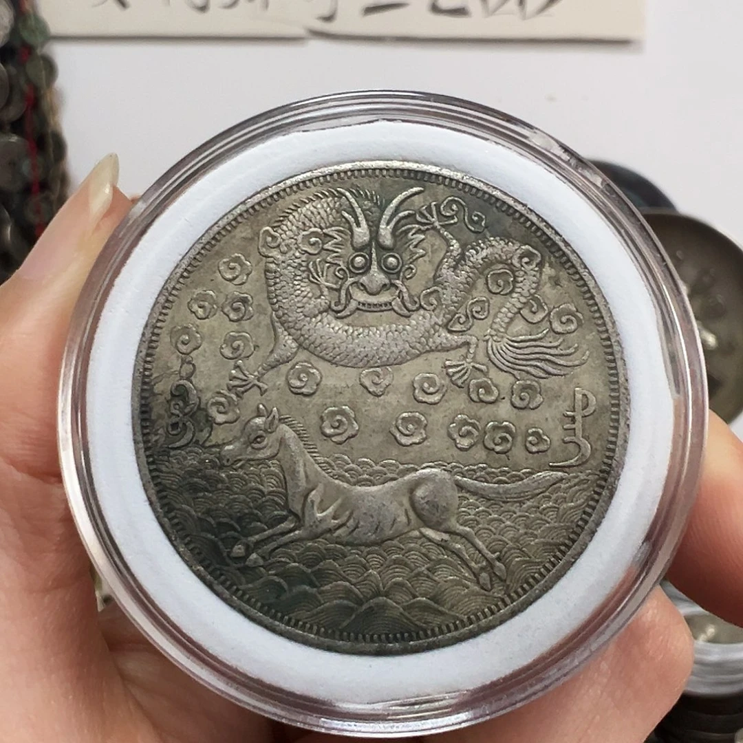 金属复古工艺品龙洋