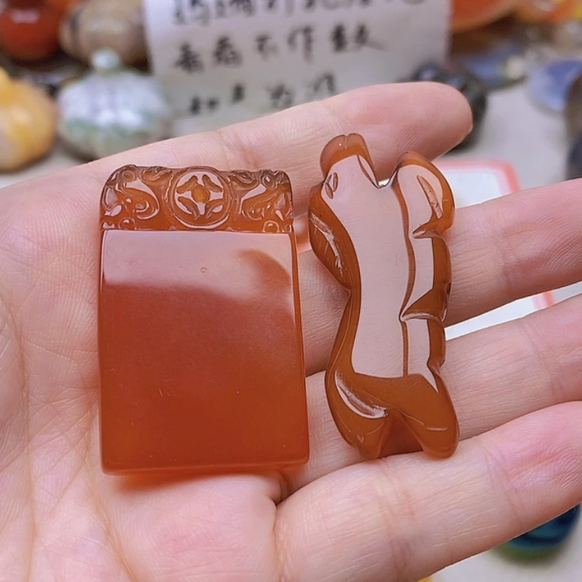 【闪购商品】未镶嵌玛瑙/玉髓珠宝半成品:****+