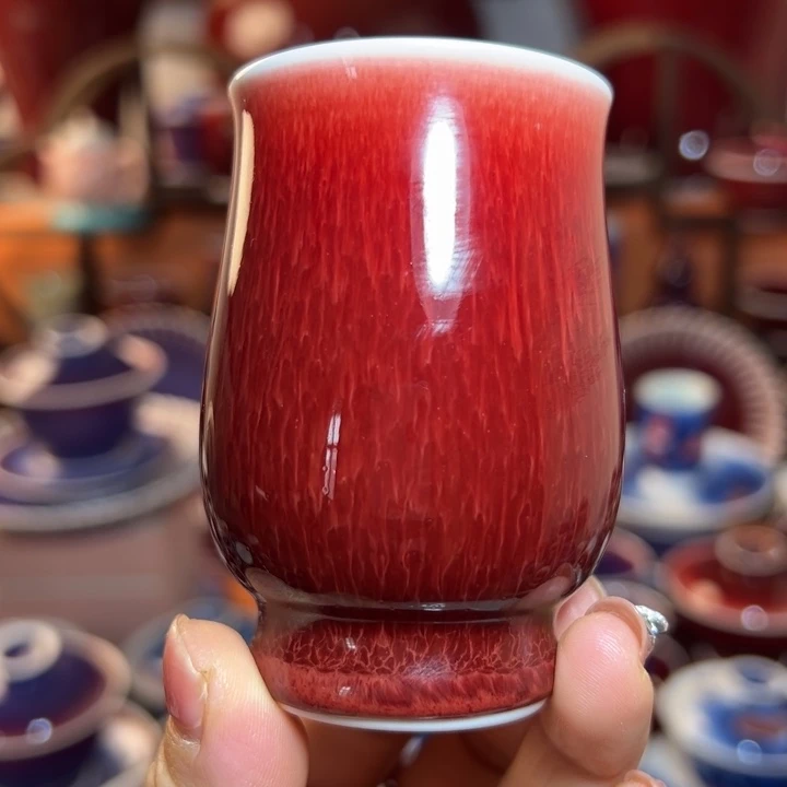 瓷片景德镇品艺轩郎红