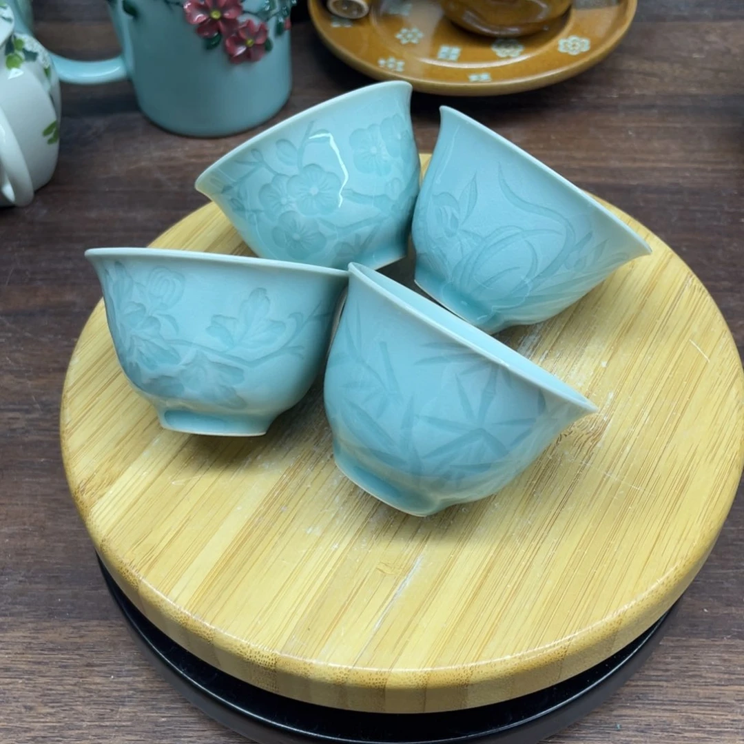 特价福利梅兰竹菊青瓷