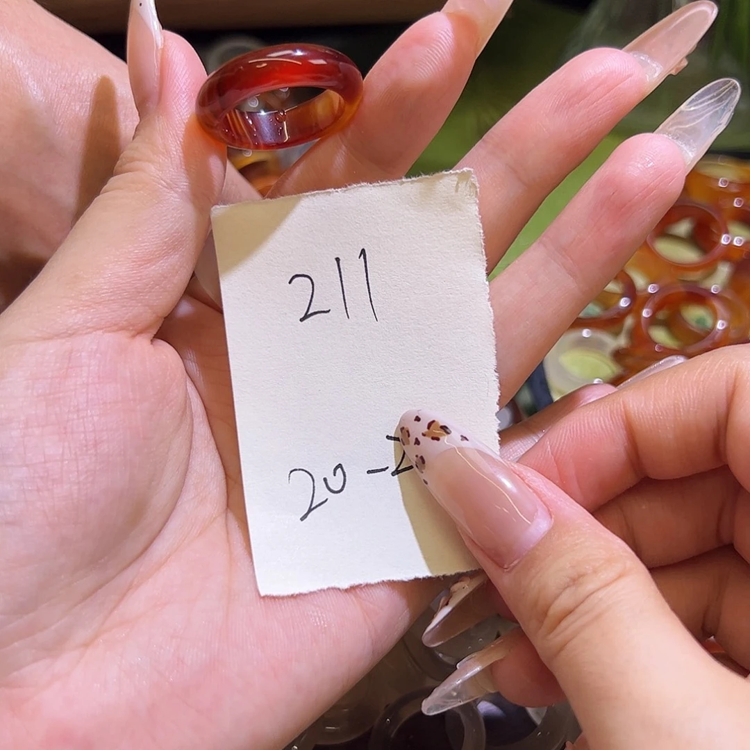 未镶嵌戒指玛瑙/玉髓