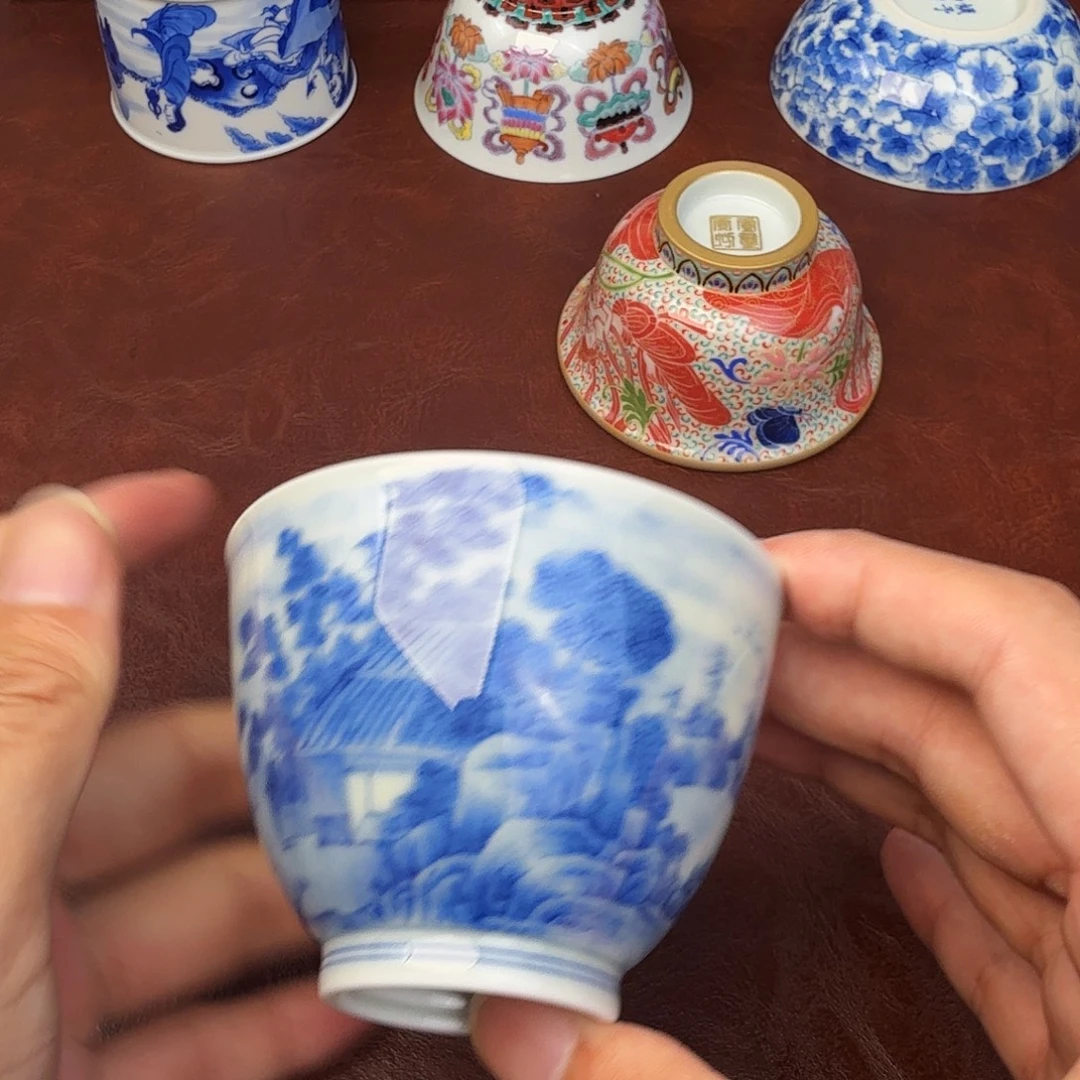 涛***宴现代景德镇全手工全手绘