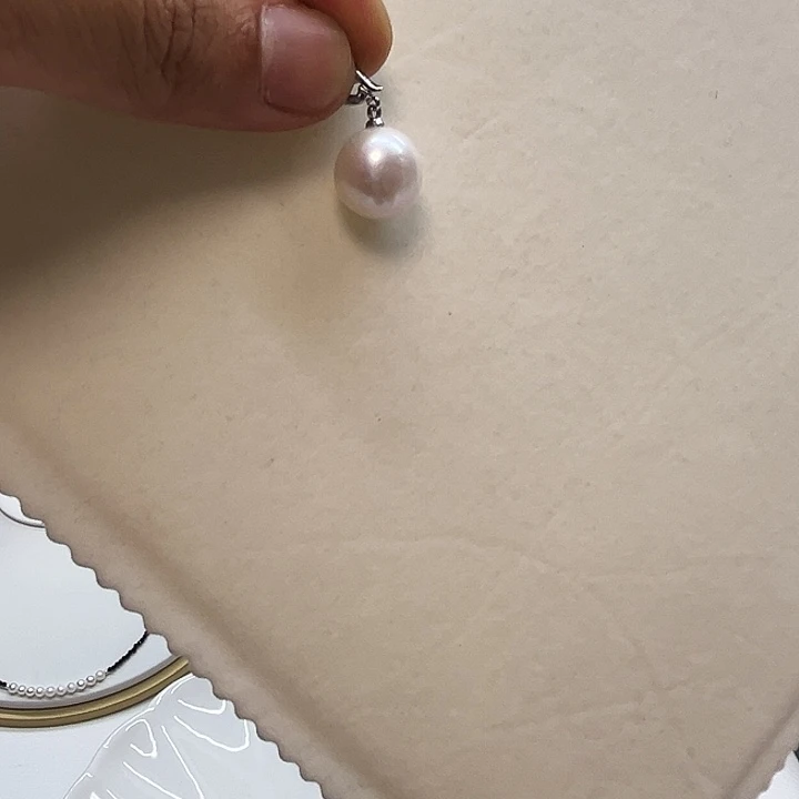 淡水珍珠颈饰钛钢