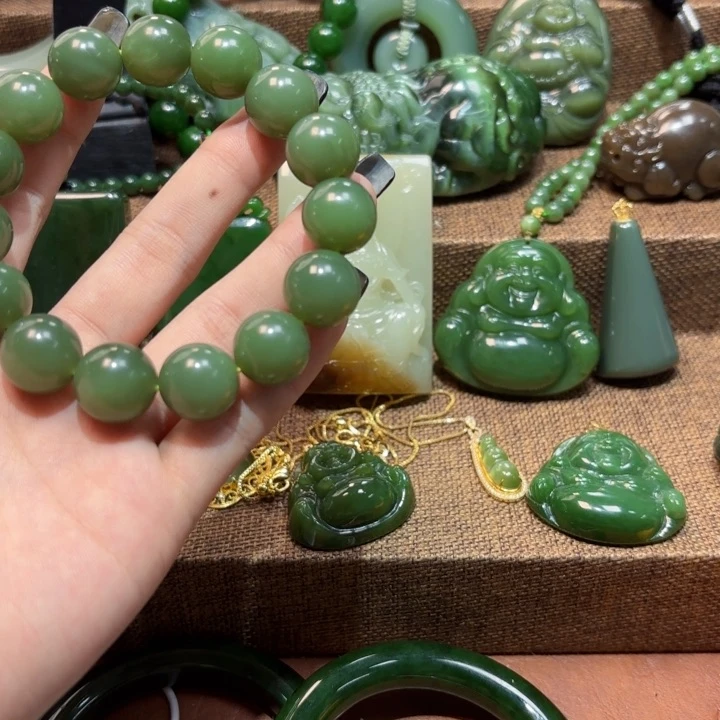 未镶嵌手串和田玉