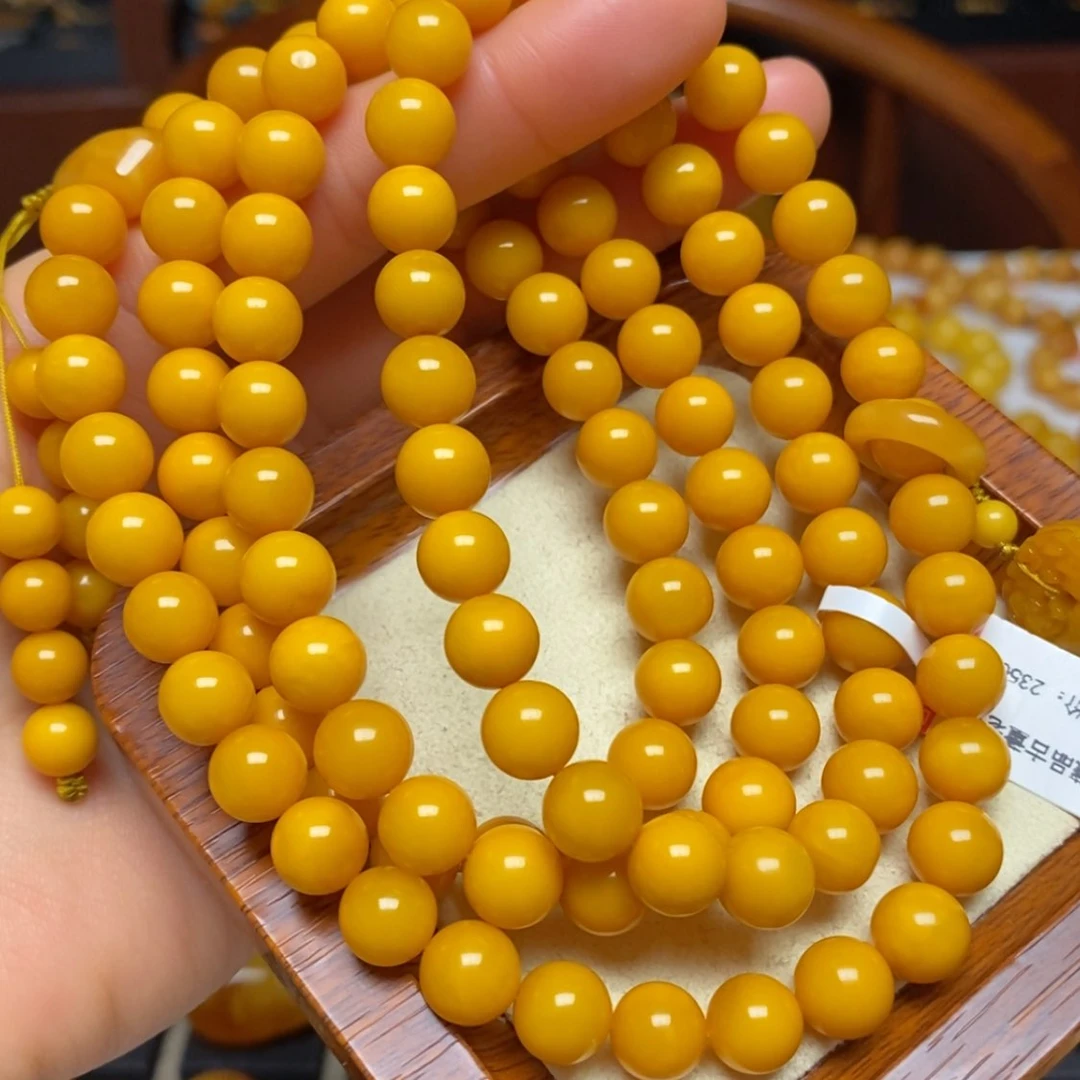 【闪购商品】蜜蜡手链未镶嵌手串