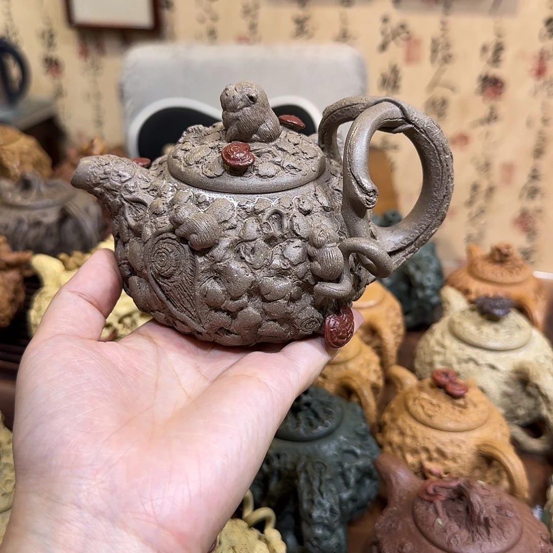 茶壶紫砂青灰供春