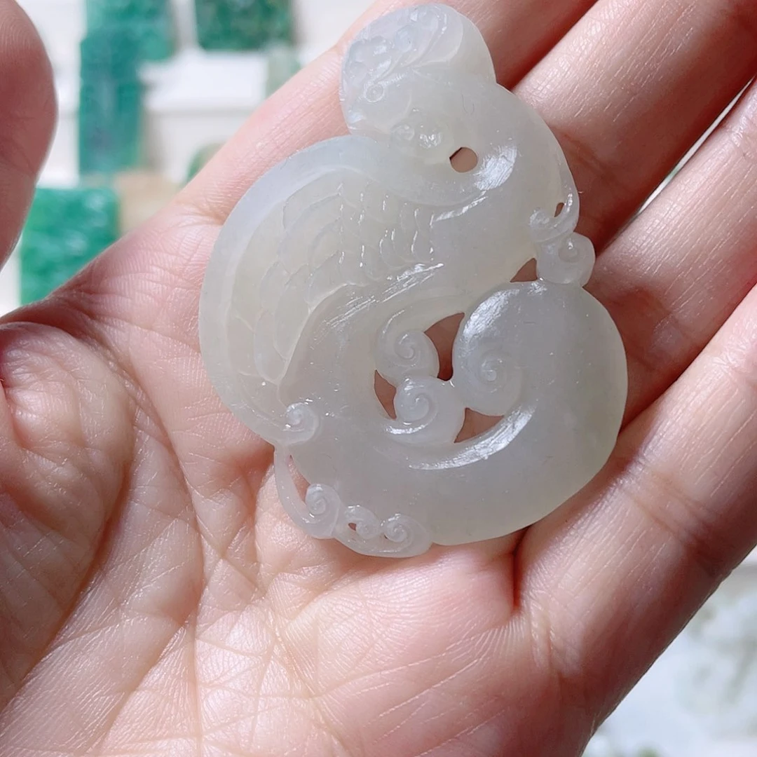 未镶嵌独山玉挂件扬**航