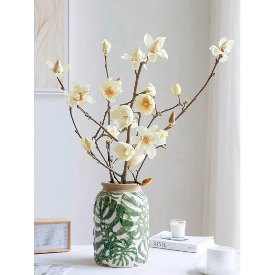 【辛夷花水培】白玉兰紫玉兰耐寒新房推荐卧室内四季遇水开花好养