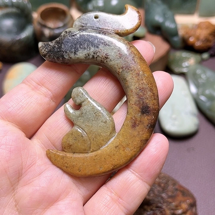 岫岩河磨玉（透闪石质玉）手绳未镶嵌